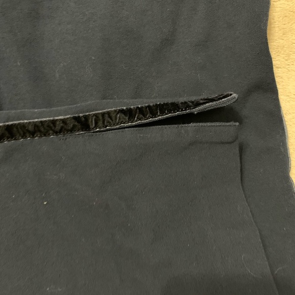 GAP vintage navy blue stretchy tuxedo pants with velvet piping - Picture 7 of 7